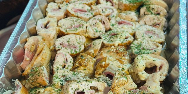 Stuffed Breast w/ Ham & Cheese