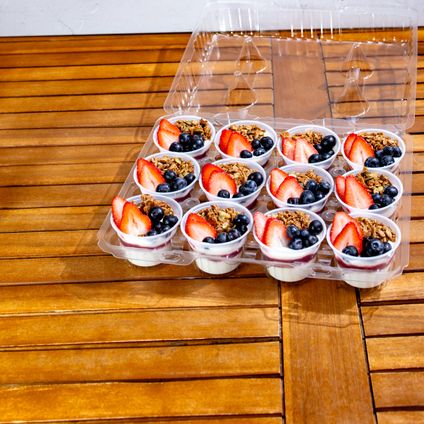 Mini Yogurt Parfait Bowls