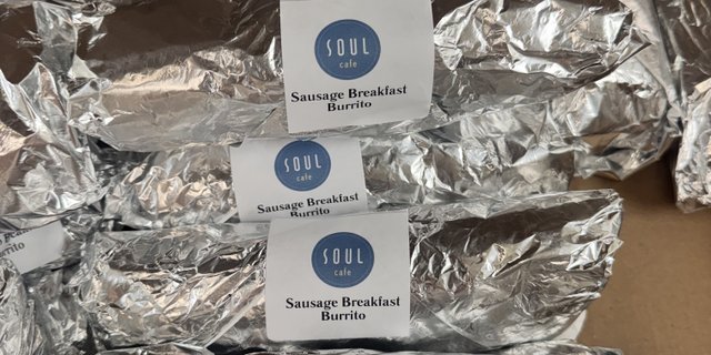 Breakfast Burrito Platter