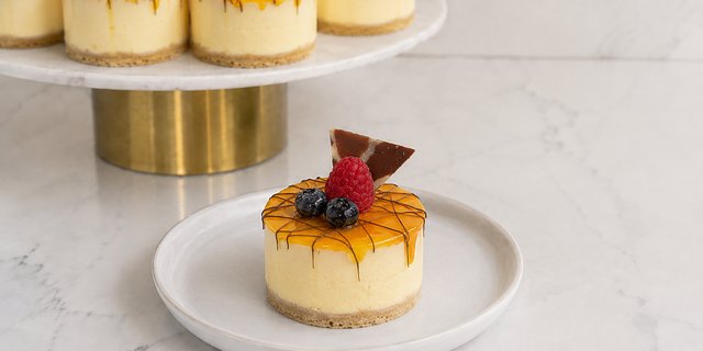 Passionfruit Mousse Cake
