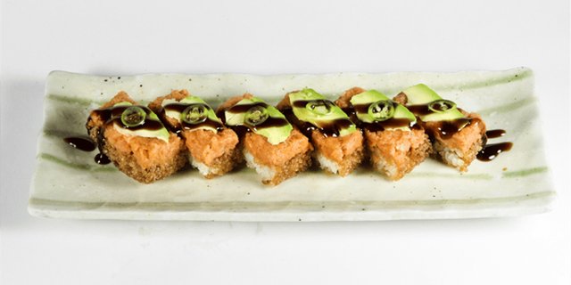 Spicy Tuna Crispy Rice Roll