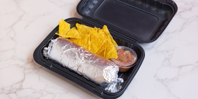 Burrito Boxed Lunch