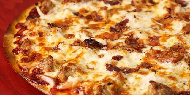 BBQ Chicken Thin Crust Pizza