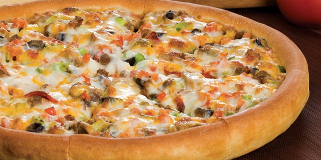 Gluten-Free Super Combo Pizza
