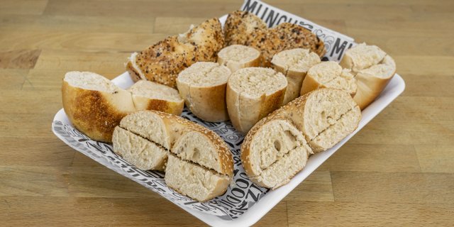 Assorted Miniature Bagels Platter