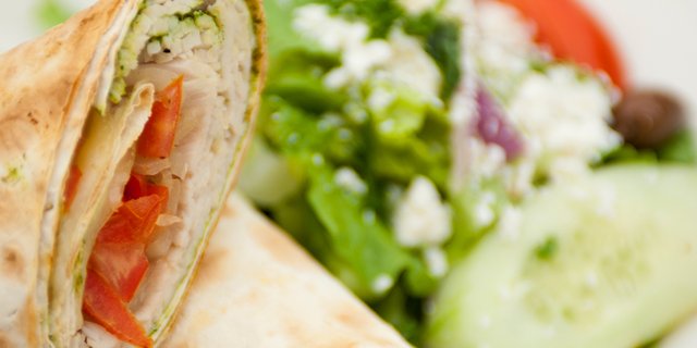 Turkey Pesto Lavash Wrap
