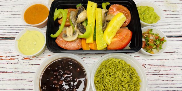 Veggie Platter Lunch Box
