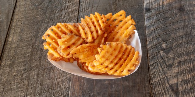 Waffle Fries W/ Tostitos Cheese