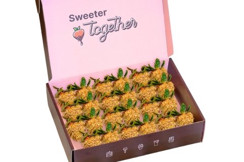 Dubai Strawberry Knafeh Catering Box