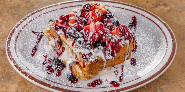 Triple Berry Bliss French Toast
