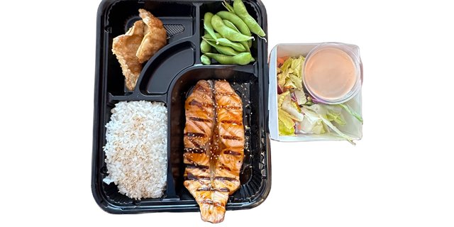 Salmon Teriyaki Bento Box