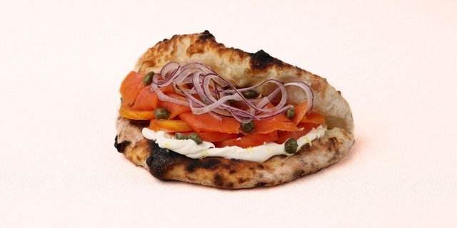 Smoked Salmon Sandwich