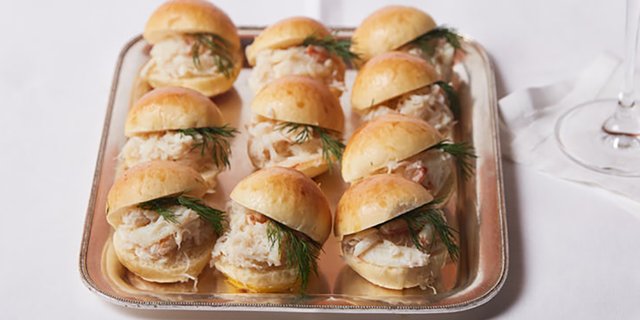 Mini Crab Rolls