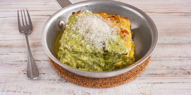 Lasagna Zucchine e Mais