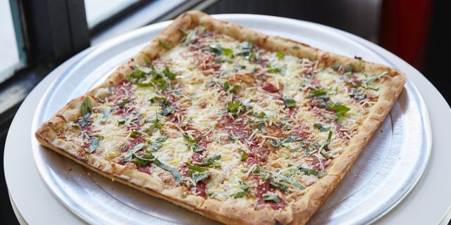 Square Grandma Pizza