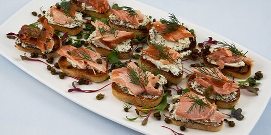Smoked Salmon Crostini