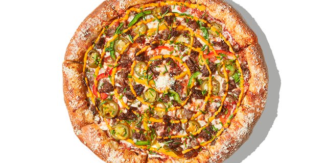 14” Fajita Steak Pizza