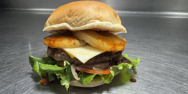 Hawaiian Teriyaki Burger