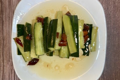 Spicy Cucumber Salad