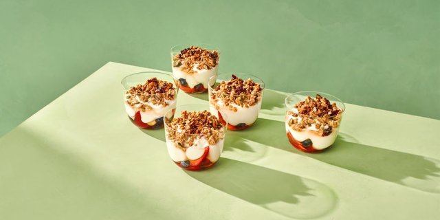 Greek Yogurt With Berries Parfait - 5 Count