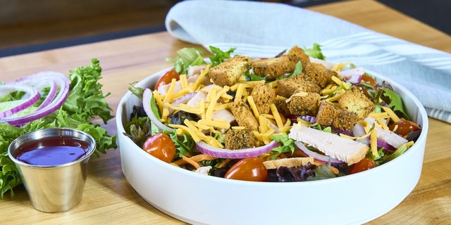 Wild Raspberry Turkey Salad