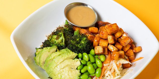 Sweet & Spicy Tofu Bowl
