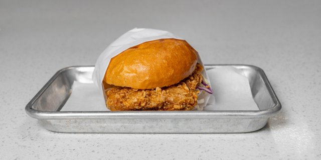 Soy Garlic Fried Chicken Sandwich