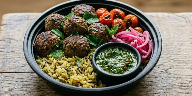 Beef Kafta Bowl