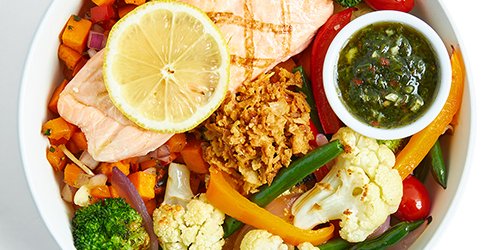 Sustainable Salmon Bowl