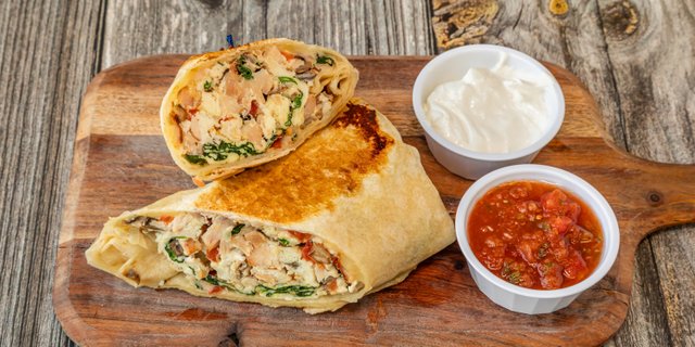 Slim’s Turkey Burrito