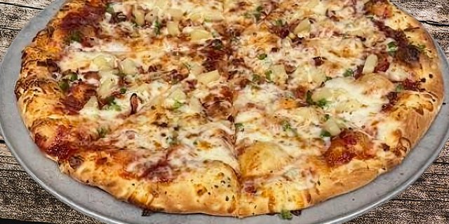 Hawaiian To The Max Pizza