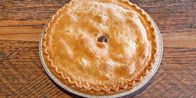 Whole Peach Pie