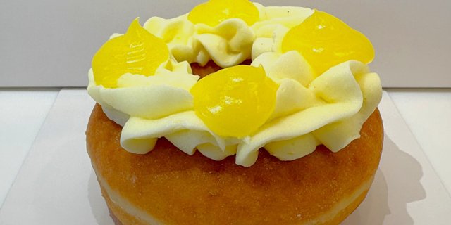 Lemon Curd Donut