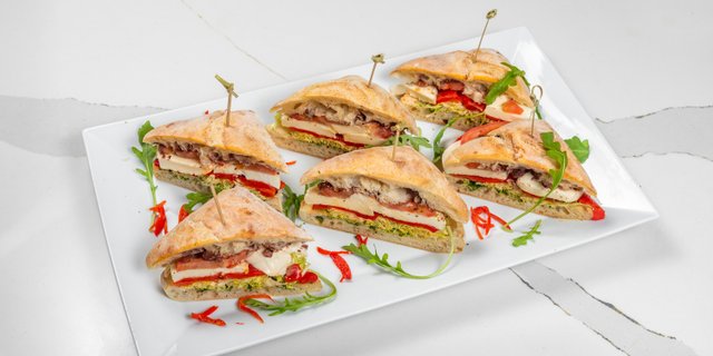 Caprese Sandwich Platter