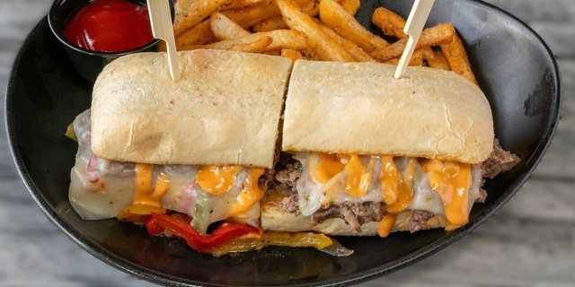 Philly Cheesesteak Sandwich