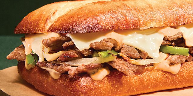 Philly Cheesesteak Sandwich