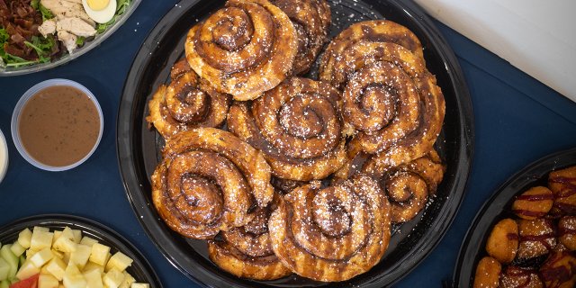Cinnamon Roll Platter