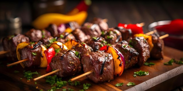 Beef Fillet Mignon Kebabs