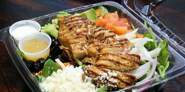 Crispy Chicken Salad