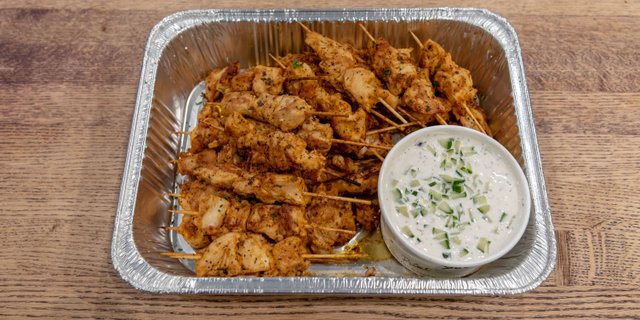 Skewered Chicken