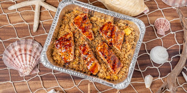 Wood-Grilled Salmon Bundle