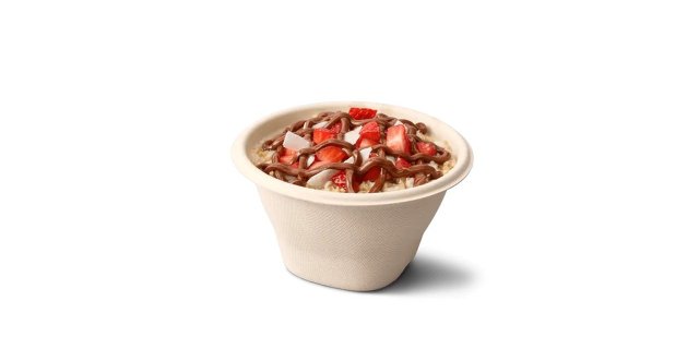 Strawberry + Nutella® & Coconut Oatmeal