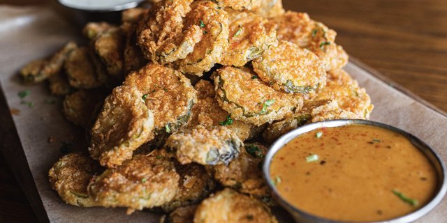 Fried Pickles Platter