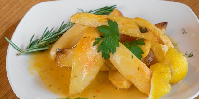 Roasted Lemon Potatoes
