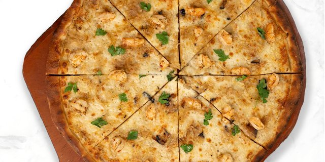 16" Shrimp Alfredo Pizza
