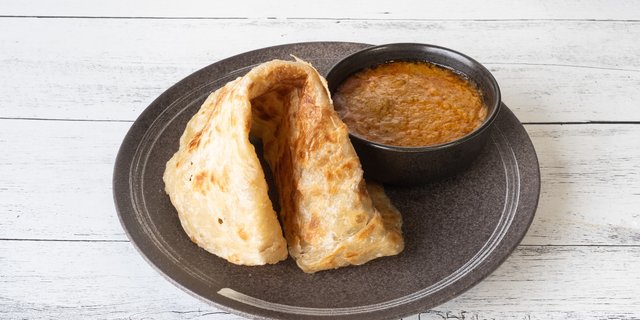 Platha & Vegetarian Dipping Sauce