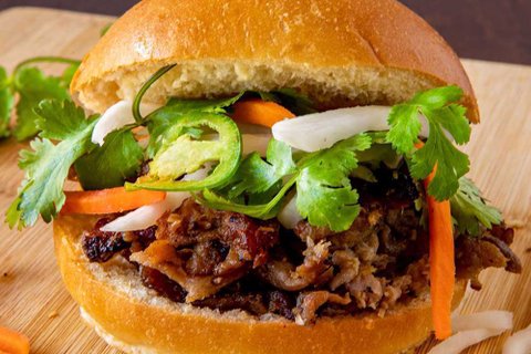 Grilled Pork Burger