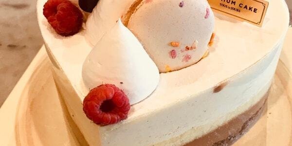 Vanilla Choco Mousse Cake