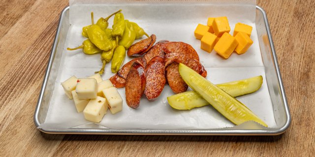 Cheese & Sausage Plate