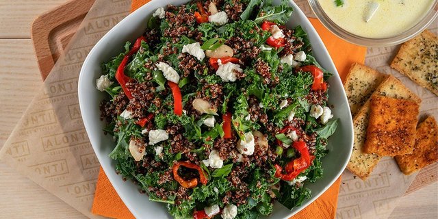 Quinoa & Kale Salad Bowl